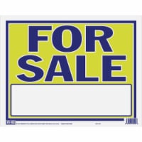 Hy-Ko For Sale Sign - Yellow/Blue Perspective: Main