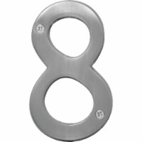 Hy-Ko Number 8 - Satin Nickel
