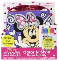 Disney Minnie Mouse Color N' Style Purse Activity Perspective: Main