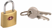 Lewis N. Clark Travel Sentry® Mini Brass Padlock