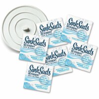 Lewis N Clark 160040 Sinksuds Liquid Detergent with Stopper, Pack of 6