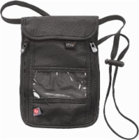 Lewis N. Clark 1267 RFID Neck Stash - Black Perspective: Main