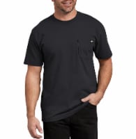 Dickies Men’s Heavyweight Short Sleeve T-Shirt - Black Perspective: Main