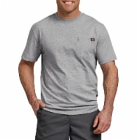 Dickies Men’s Heavyweight Short Sleeve T-Shirt - Heather Gray Perspective: Main