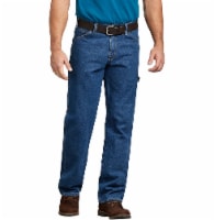 Dickies Men's Relaxed Fit Carpenter Denim Jean - Blue Perspective: Main