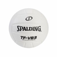 Spalding WC721618 TF-VB3 Composite Volleyball, Red, White & Black with Silver