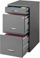 Hirsh Space Solutions 3-Drawer File Organizer - Charcoal