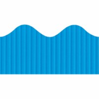 Bordette Decorative Border - Brite Blue - 2.25  x 50' - 1 Roll/Pkg