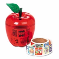 Pacon 51480 Stickers in Plastic Apple- Reward- 600 Stickers/Pack