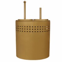 Toilet Brush and Plunger Set Toilet Plunger Toilet Brush Combo Gold