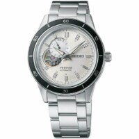 Seiko SSA423 Presage Style60s Automatic - White/Stainless - 40.8mm
