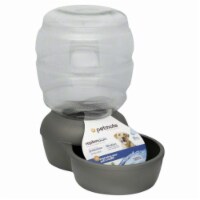 Petmate Waterer Replendish Grey 4g Perspective: Main
