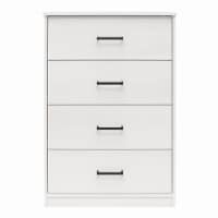 Edgewater 4 Drawer Dresser, Ivory Oak