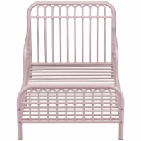 Little Seeds Monarch Hill Ivy Metal Toddler Bed, Pink