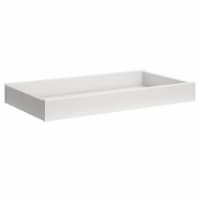 Little Seeds Monarch Hill Poppy Changing Table Topper for Nursery Dresser, Ivory Oak