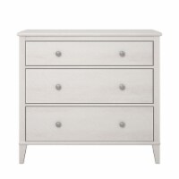 Little Seeds Monarch Hill Poppy 3 Drawer Dresser, with 2 Sets of Knobs, Ivory Oak