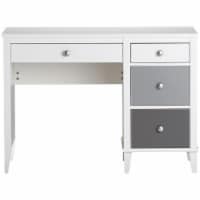 Little Seeds Monarch Hill Poppy Kids’ Desk, with 2 Sets of Knobs, Gray