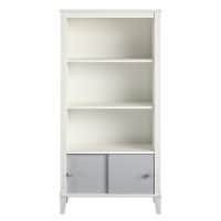 Little Seeds Monarch Hill Poppy Kids' Bookcase, with 2 Sets of Knobs, Gray