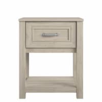 Sierra Ridge Levi Kids’ Nightstand, Light Walnut
