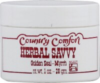 Country Comfort Herbal Savvy Golden Seal & Myrrh Gum Powder Ointment Perspective: Main