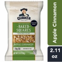 Quaker Chewy® Baked Squares Apple Cinnamon Granola Bar Perspective: Main