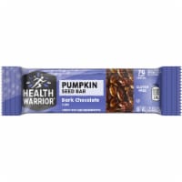 Health Warrior® Dark Chocolate Pumpkin Seed Bar Perspective: Main