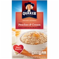 Quaker Peaches & Cream Instant Oatmeal Perspective: Main