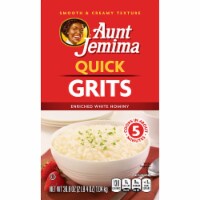 Aunt Jemima Quick Grits Enriched White Hominy Breakfast Perspective: Main