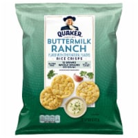 Quaker Buttermilk Ranch Flavor Rice Crisps Perspective: Main