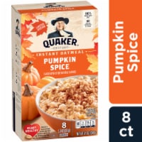 Quaker® Limited Edition Pumpkin Spice Instant Oatmeal Perspective: Main