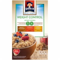 Quaker Weight Control Instant Oatmeal Variety Pack Perspective: Main