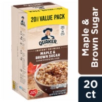 Quaker Maple & Brown Sugar Instant Oatmeal