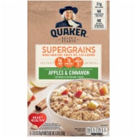 Quaker Super Grains Apples and Cinnamon Instant Oatmeal Perspective: Main