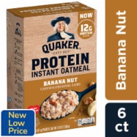 Quaker Select Starts Protein Banana Nut Instant Oatmeal Packets