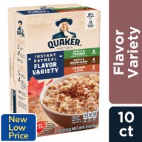Quaker Instant Oatmeal Three Flavor Variety Pack