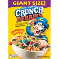 Cap'N Crunch Breakfast Cereal Crunchberries® Flavor Corn & Oat Cereal Perspective: Main