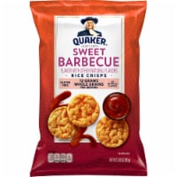Quaker® Sweet Barbecue Flavored Rice Crisps Perspective: Main