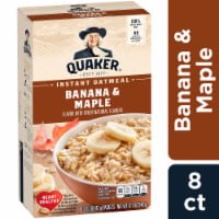 Quaker® Banana & Maple Instant Oatmeal Perspective: Main