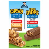 Quaker® Chewy Granola Bars & Chewy Dipps Variety Pack Perspective: Main