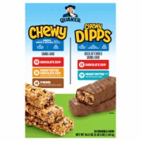 Quaker® Chewy Granola Bars & Chewy Dipps Variety Pack Perspective: Main
