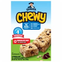 Quaker Chewy Chocolate Chip Granola Bars Perspective: Main