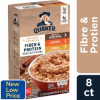 Quaker® Fiber & Protein Instant Oatmeal Variety Pack Perspective: Main