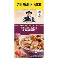 Quaker® Instant Oatmeal Raisin Date & Walnut Perspective: Main