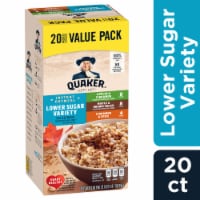 Quaker® Lower Sugar Instant Oatmeal Variety Pack Perspective: Main