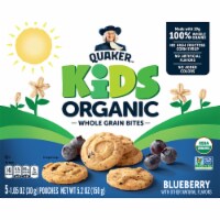 Quaker Kids Organic Whole Grain Blueberry Bites Perspective: Main