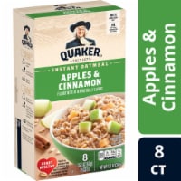 Quaker® Apples & Cinnamon Instant Oatmeal