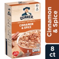 Quaker® Cinnamon & Spice Instant Oatmeal Perspective: Main