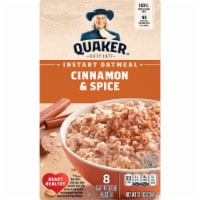 Quaker® Cinnamon and Spice Instant Oatmeal