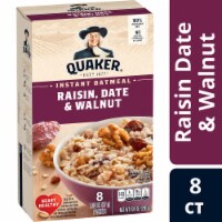 Quaker® Raisin Date & Walnut Instant Oatmeal
