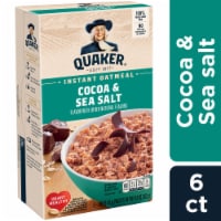 Quaker® Cocoa & Sea Salt Instant Oatmeal Perspective: Main